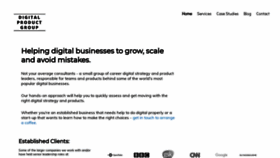 What Digitalproductgroup.com website looked like in 2019 (5 years ago)
