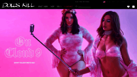 What Dollskill.com website looked like in 2019 (5 years ago)