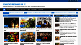 What Downloadfreegameforpcs.blogspot.com website looked like in 2019 (5 years ago)