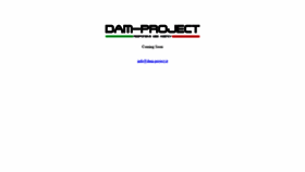 What Dam-project.it website looked like in 2019 (5 years ago)