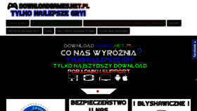 What Downloadgames.net.pl website looked like in 2019 (5 years ago)