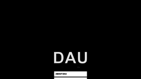 What Dau.com website looked like in 2019 (5 years ago)