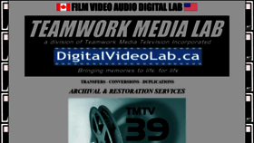 What Digitalvideolab.ca website looked like in 2019 (5 years ago)