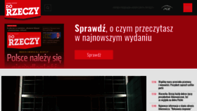 What Dorzeczy.pl website looked like in 2019 (5 years ago)