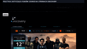What Discoverychannel.pl website looked like in 2019 (5 years ago)