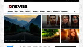 What Dnevne.net website looked like in 2019 (5 years ago)