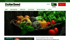 What Dollarseed.com website looked like in 2019 (5 years ago)