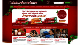 What Daburdentalcare.com website looked like in 2019 (5 years ago)