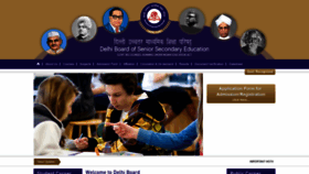 What Delhiboard.org website looked like in 2019 (5 years ago)