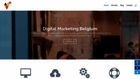 What Digitalmarketingbelgium.com website looked like in 2019 (5 years ago)