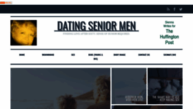 What Datingseniormen.com website looked like in 2019 (5 years ago)