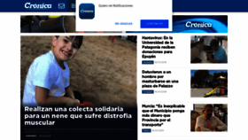 What Diariocronica.com.ar website looked like in 2019 (5 years ago)