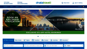 What Dnatatravel.com website looked like in 2019 (5 years ago)