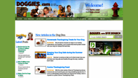 What Doggies.com website looked like in 2019 (5 years ago)