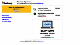What Digadz.com website looked like in 2019 (5 years ago)