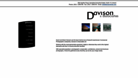 What Davisonphoto.com website looked like in 2019 (5 years ago)
