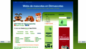 What Dirmascotas.com website looked like in 2019 (5 years ago)