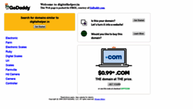 What Digitalhelper.in website looked like in 2019 (7 years ago)