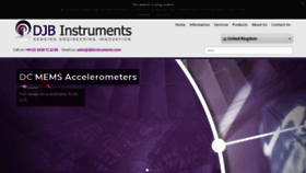 What Djbinstruments.com website looked like in 2019 (5 years ago)