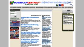 What Dominicancentral.com website looked like in 2019 (5 years ago)