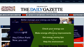 What Dailygazette.com website looked like in 2019 (6 years ago)
