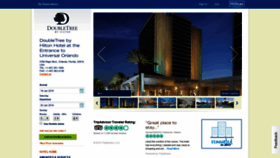What Doubletreeorlando.com website looked like in 2019 (5 years ago)