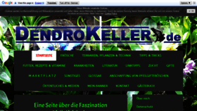 What Dendrokeller.de website looked like in 2019 (5 years ago)