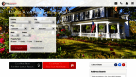 What Dallashomerealty.com website looked like in 2019 (5 years ago)
