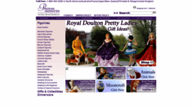 What Doultonfigurines.com website looked like in 2019 (5 years ago)
