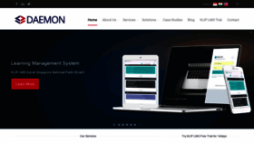 What Daemon.com.sg website looked like in 2019 (5 years ago)