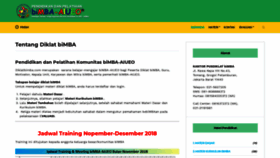 What Diklatbimba.com website looked like in 2019 (5 years ago)