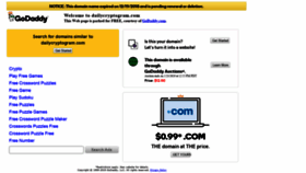 What Dailycryptogram.com website looked like in 2019 (7 years ago)