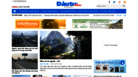 What Dautubds.baodautu.vn website looked like in 2019 (5 years ago)