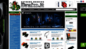 What Drako.it website looked like in 2019 (7 years ago)