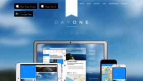 What Dayoneapp.com website looked like in 2019 (5 years ago)