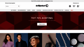 What Debijenkorf.nl website looked like in 2019 (5 years ago)