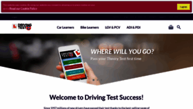 What Drivingtestsuccess.com website looked like in 2019 (5 years ago)