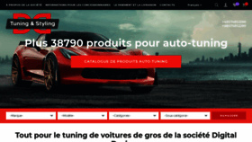 What Dd-tuning.fr website looked like in 2019 (6 years ago)