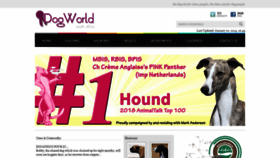 What Dogworld.co.za website looked like in 2019 (5 years ago)