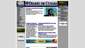 What Diariodecuiaba.com.br website looked like in 2019 (5 years ago)