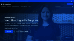What Dream.io website looked like in 2019 (6 years ago)