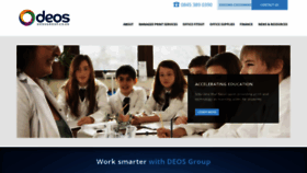 What Deosgroup.co.uk website looked like in 2019 (5 years ago)