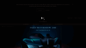 What Dsautomobiles.com website looked like in 2019 (5 years ago)