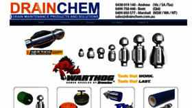 What Drainchem.com.au website looked like in 2019 (5 years ago)