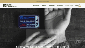 What Dukecannon.com website looked like in 2019 (5 years ago)