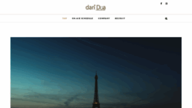 What Daridua.com website looked like in 2019 (5 years ago)