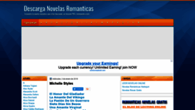 What Descarganovelasromanticas.blogspot.com.ar website looked like in 2019 (5 years ago)