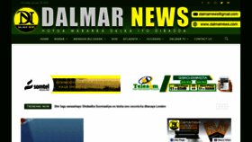 What Dalmarnews.com website looked like in 2019 (5 years ago)