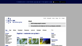 What Dmi.dk website looked like in 2019 (5 years ago)