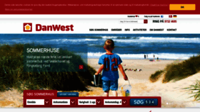 What Danwest.dk website looked like in 2019 (5 years ago)